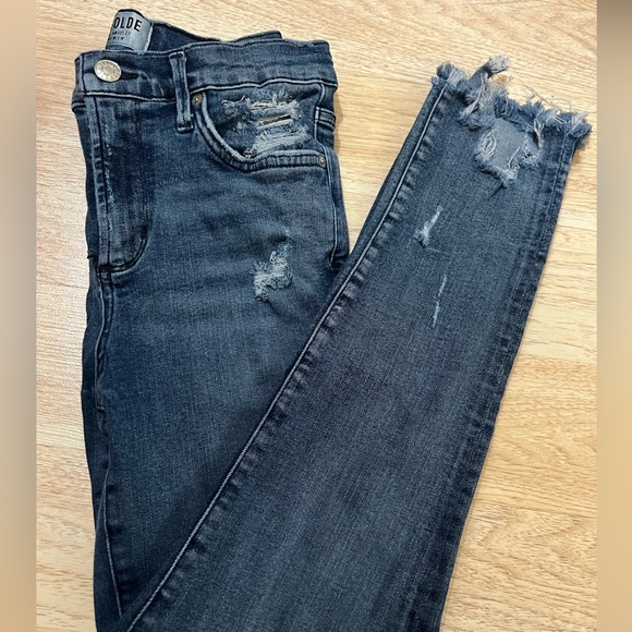 AGOLDE “Sophie” Denim in Paradox (dark wash) Size 26 - Picture 4 of 6